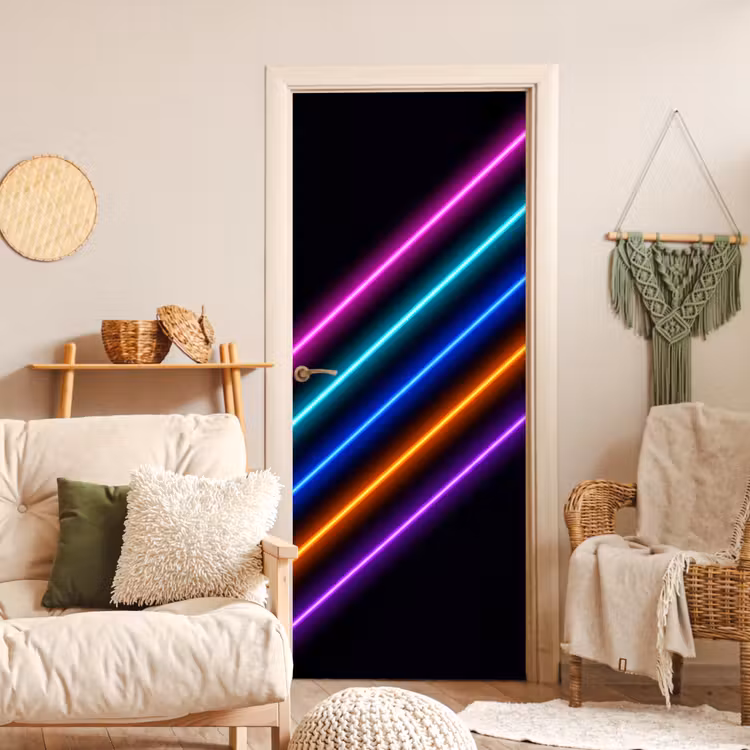 Deursticker - Esthetiek - Retro - Neon — 4