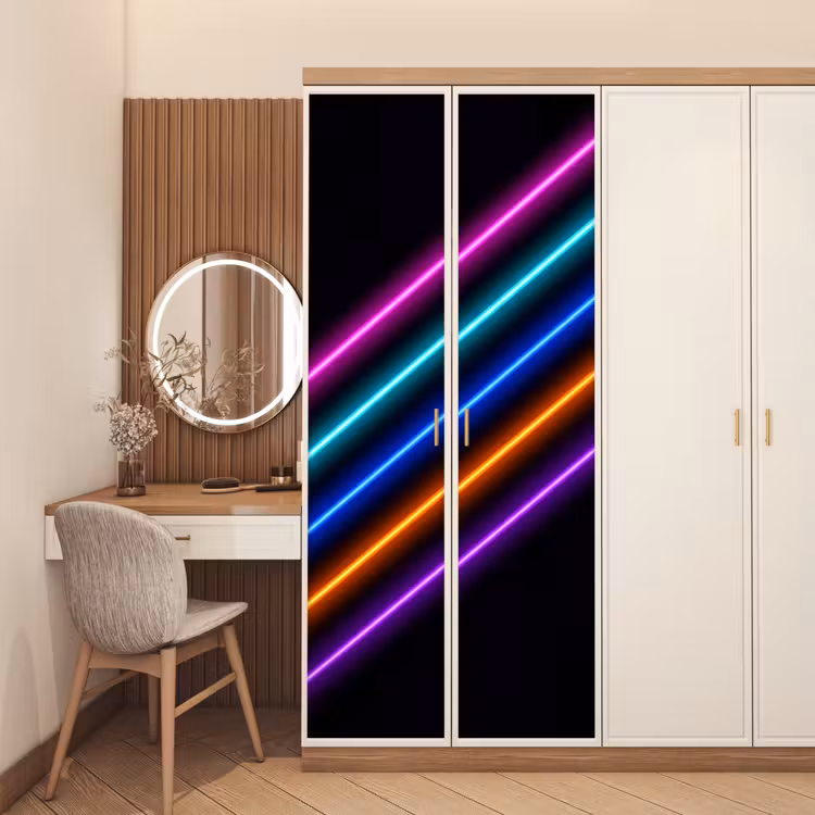 Deursticker - Esthetiek - Retro - Neon — 5
