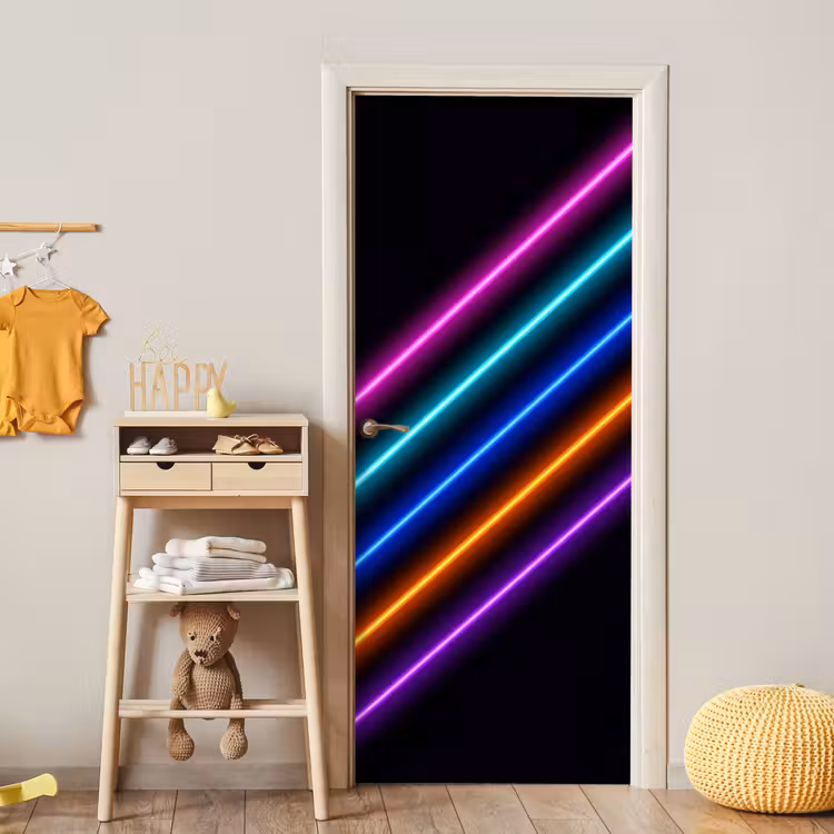 Deursticker - Esthetiek - Retro - Neon — 6