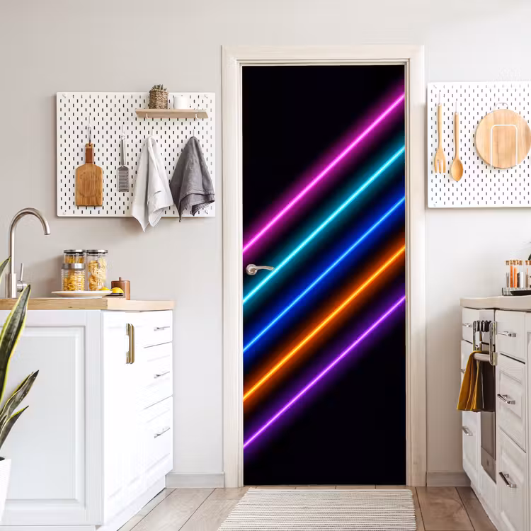 Deursticker - Esthetiek - Retro - Neon — 7