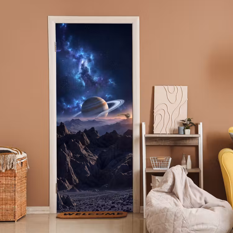 Deursticker - Fantasy - Kosmos - Landschap — 2