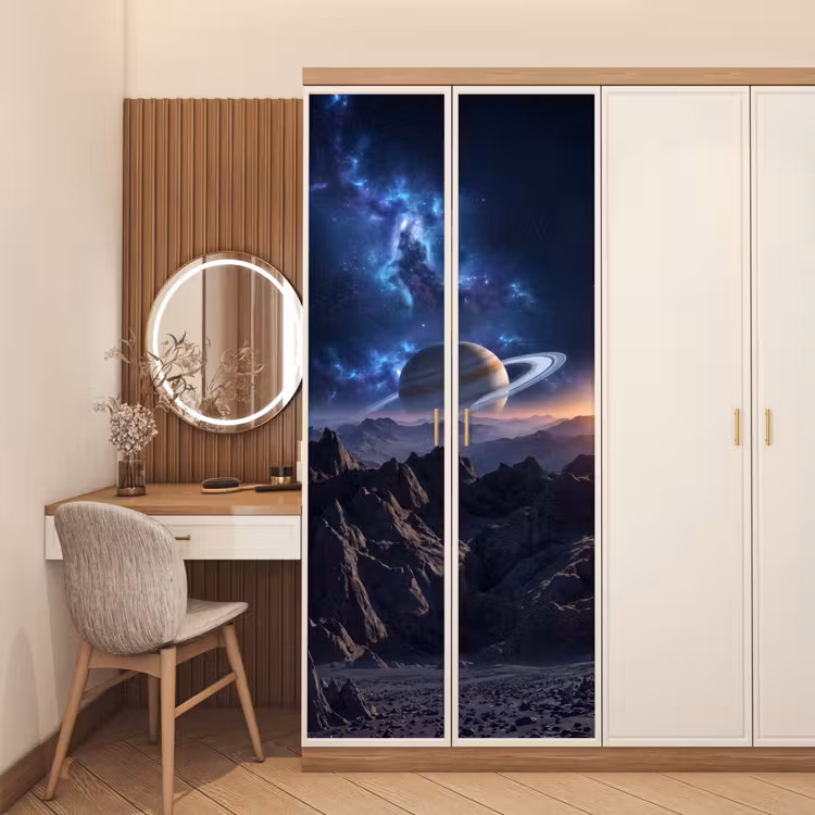 Deursticker - Fantasy - Kosmos - Landschap — 5