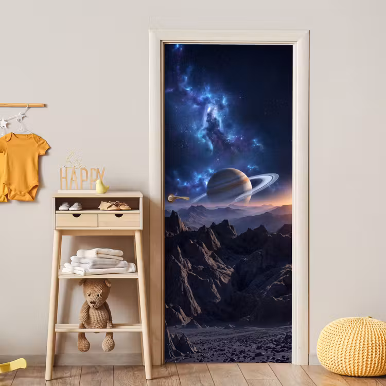 Deursticker - Fantasy - Kosmos - Landschap — 6