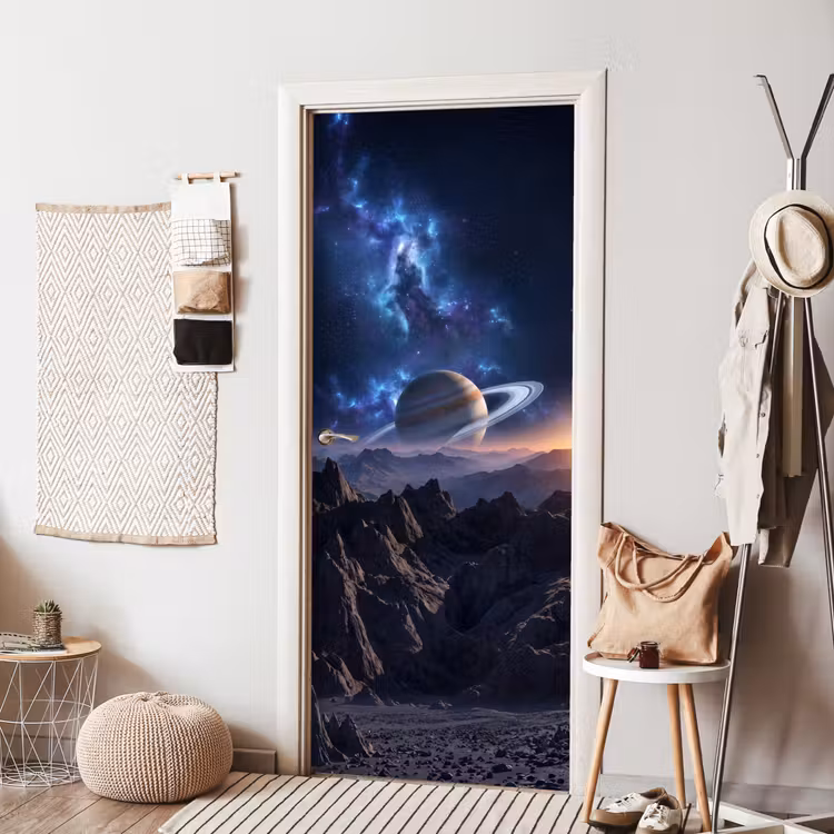 Deursticker - Fantasy - Kosmos - Landschap — 8