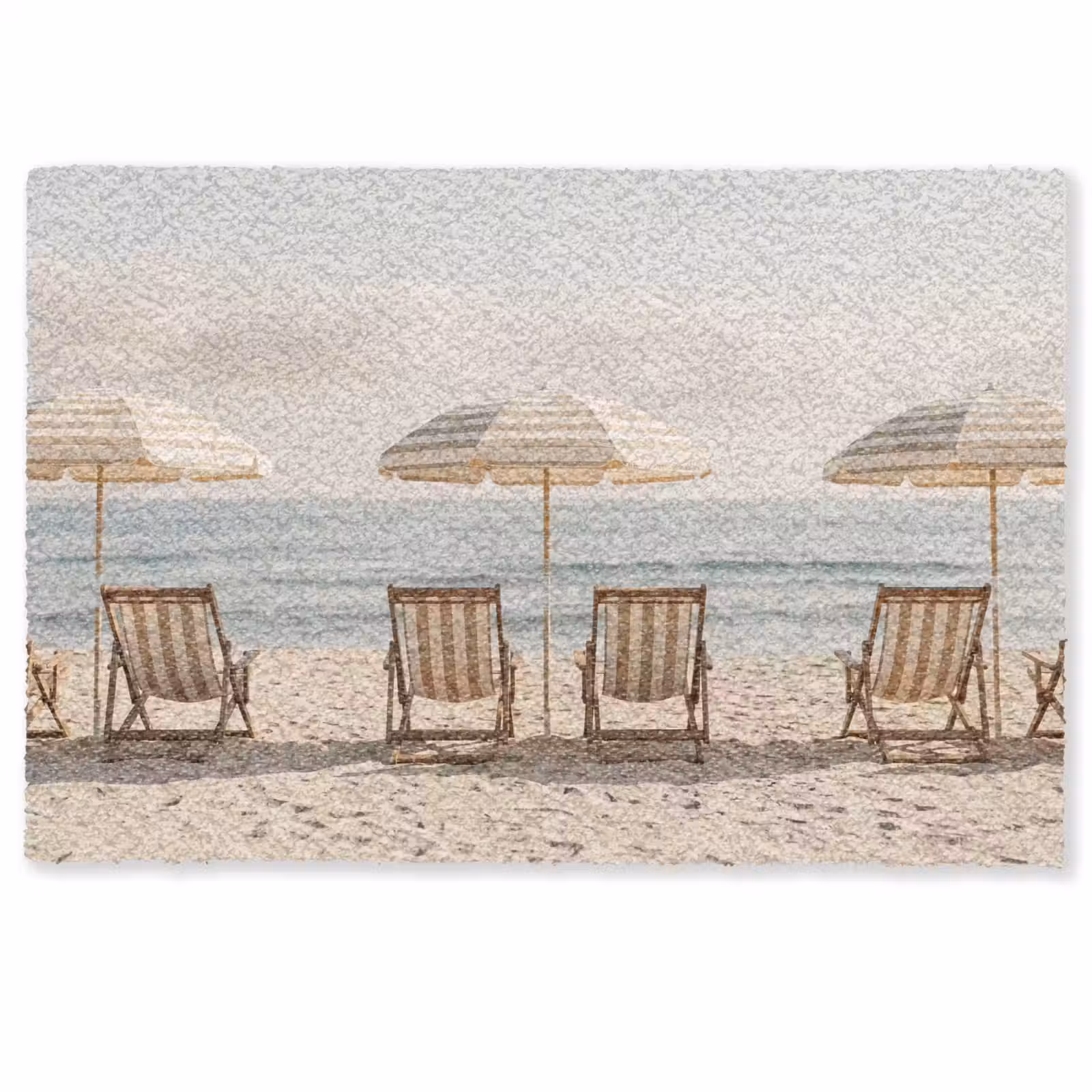 Deurmat - Strand - Stoelen - Parasol — 1