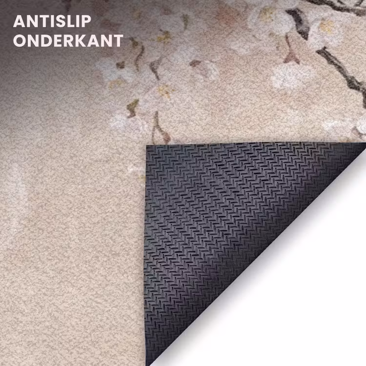 Deurmat - Bloesem - Illustratie - Taupe — 6
