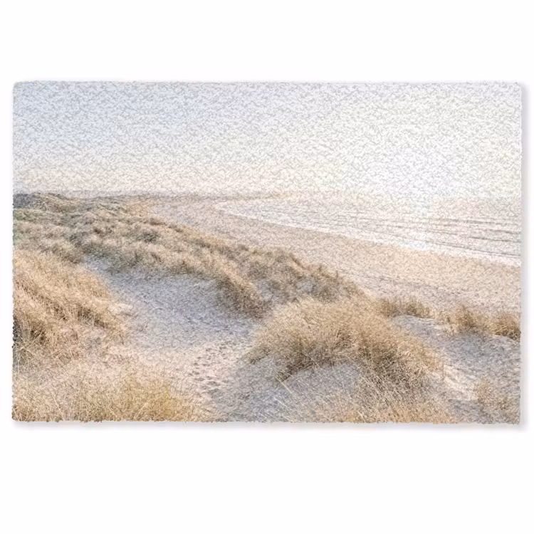 Deurmat - Duinen - Strand - Beige — 1
