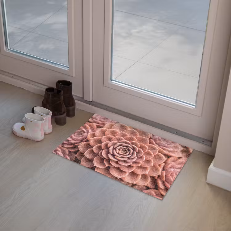 Deurmat - Vetplant - Organisch - Roze — 8