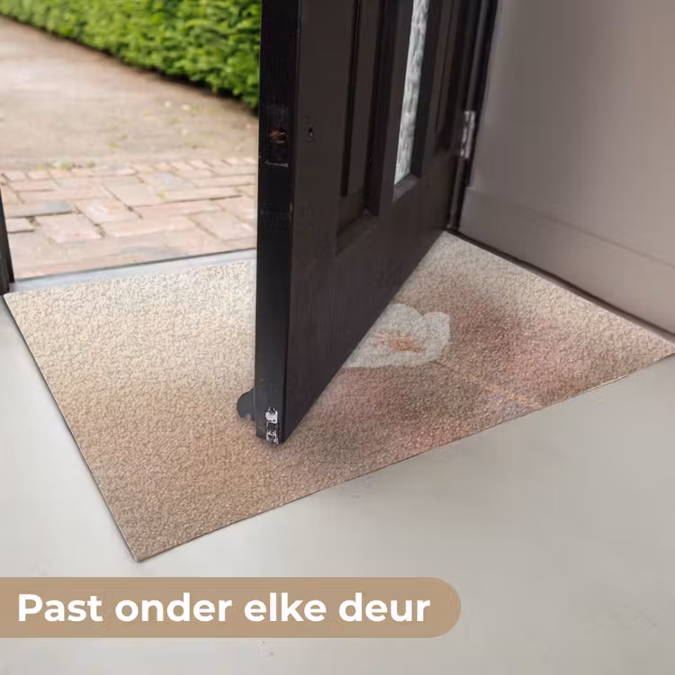 Deurmat - Vlinder - Bloem - Blauw — 7