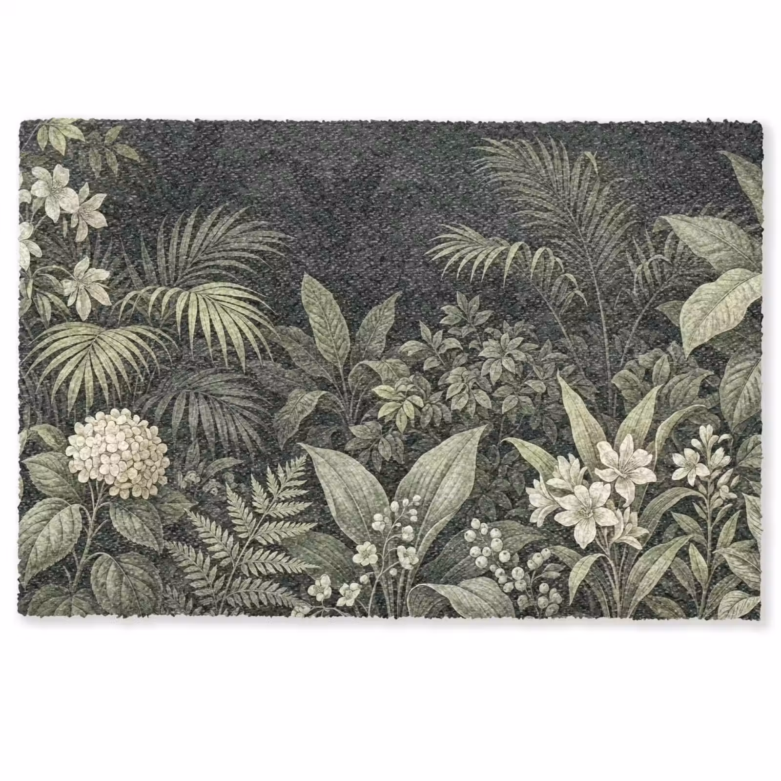 Deurmat - Jungle - Bladeren - Botanisch - Groen — 1