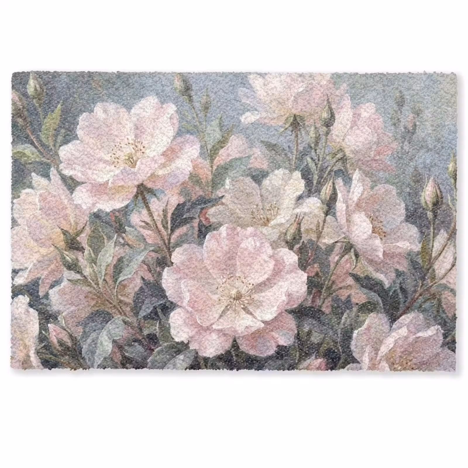 Deurmat - Rozen - Illustratie - Roze — 1