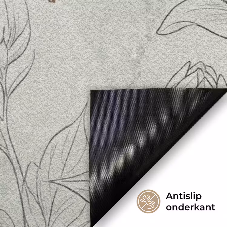 Deurmat - Illustratie - Bloemen - Groen — 6