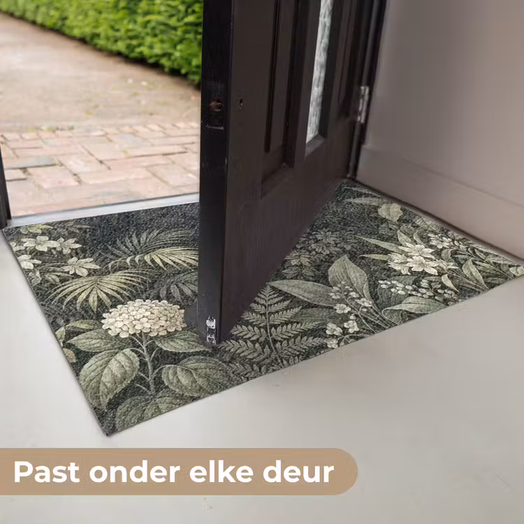 Deurmat - Jungle - Bladeren - Botanisch - Groen — 7