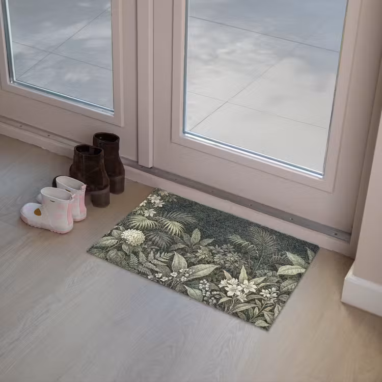 Deurmat - Jungle - Bladeren - Botanisch - Groen — 8