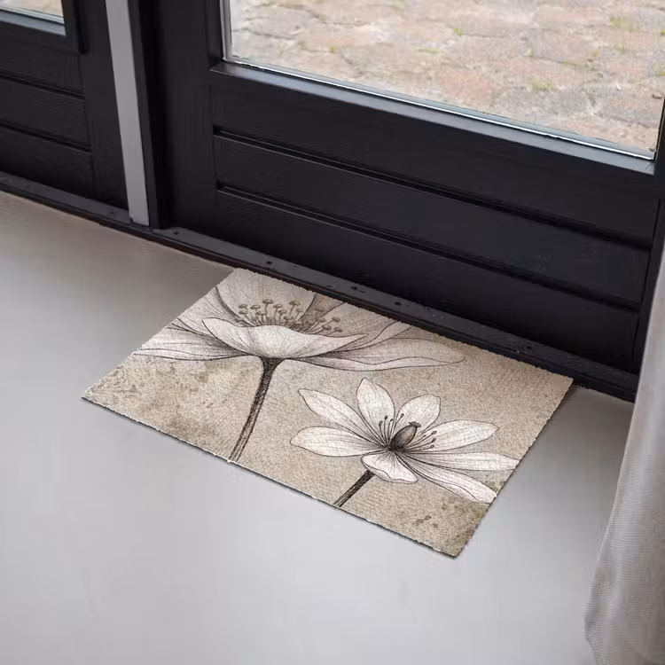 Deurmat - Modern - Design - Wit — 2