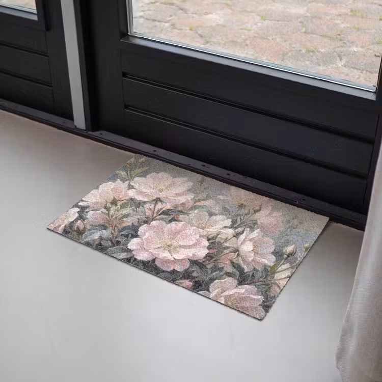 Deurmat - Rozen - Illustratie - Roze — 2