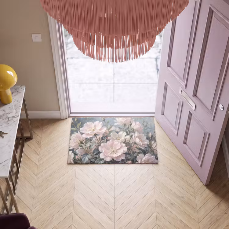 Deurmat - Rozen - Illustratie - Roze — 4