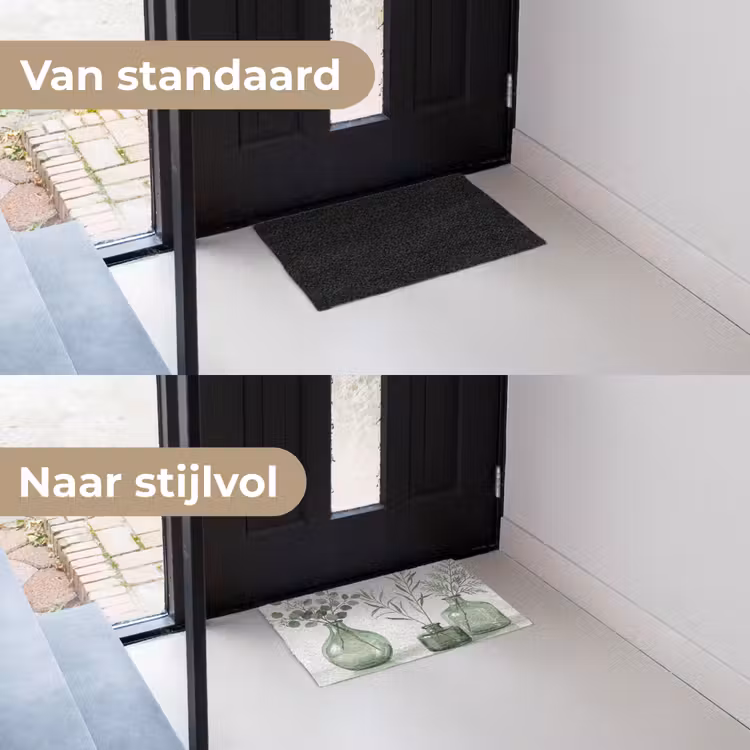 Deurmat - Vazen - Bladeren - Groen — 3