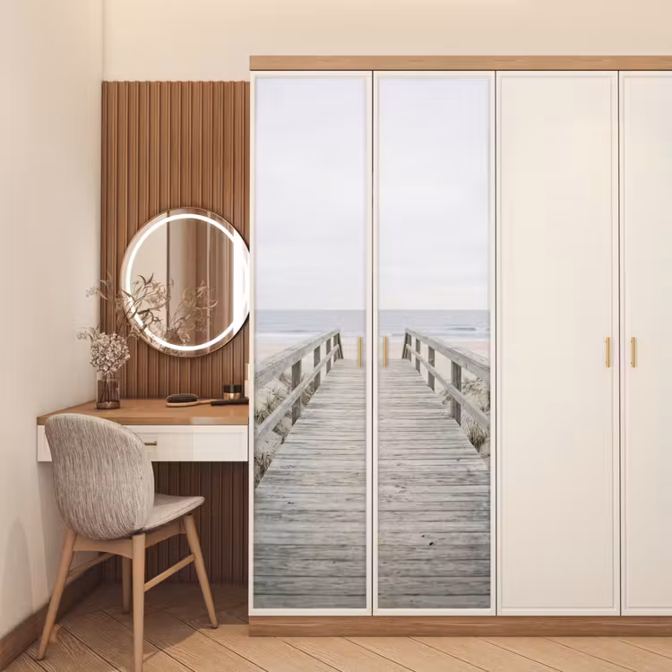 Deursticker - Duinen - Vlonder - Oceaan — 5