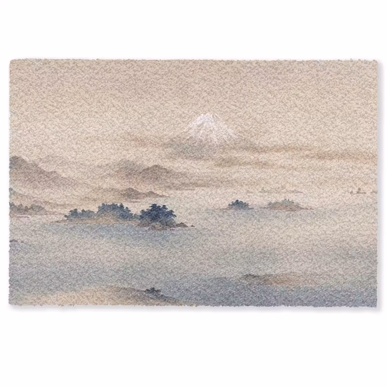 Deurmat - Japans - Landschap - Beige — 1