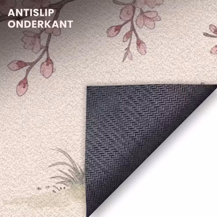 Deurmat - Aziatisch - Kraanvogel - Beige — 6