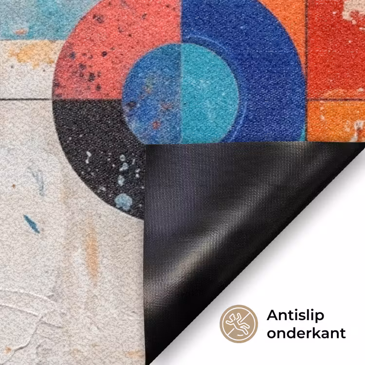 Deurmat - Kunst - Geometrisch - Abstract - Kleurrijk — 6
