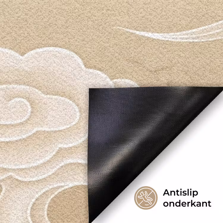 Deurmat - Vogels - Vliegen - Beige — 6