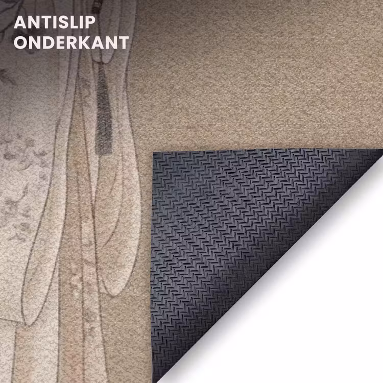 Deurmat - Vrouw - Azië - Kunst - Beige — 6