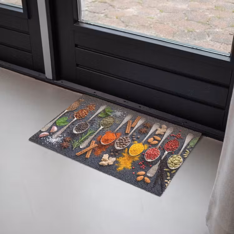 Deurmat - Kruiden - Lepels - Culinair - Kleurrijk - Sfeervol — 2