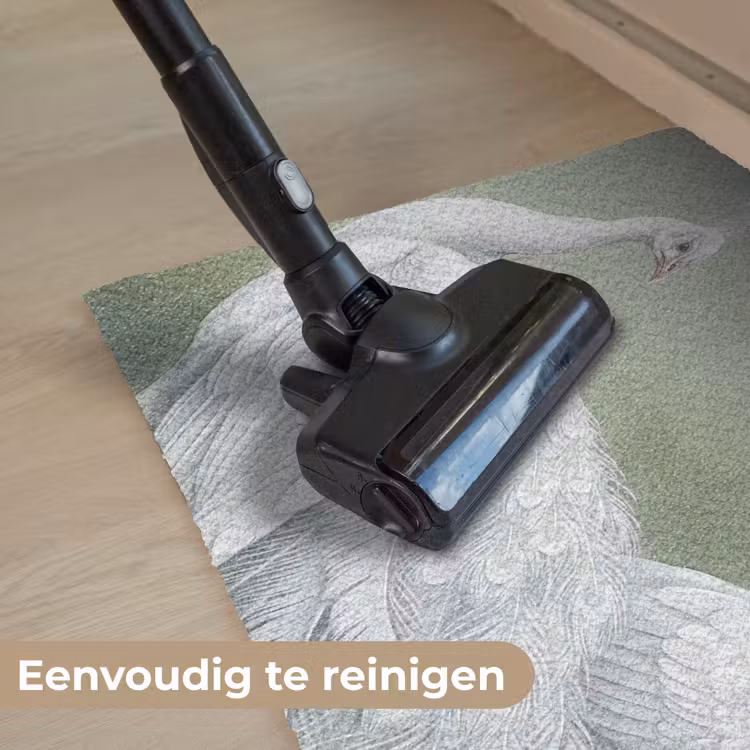 Deurmat - Pauwen - Wit - Natuur - Groen — 9