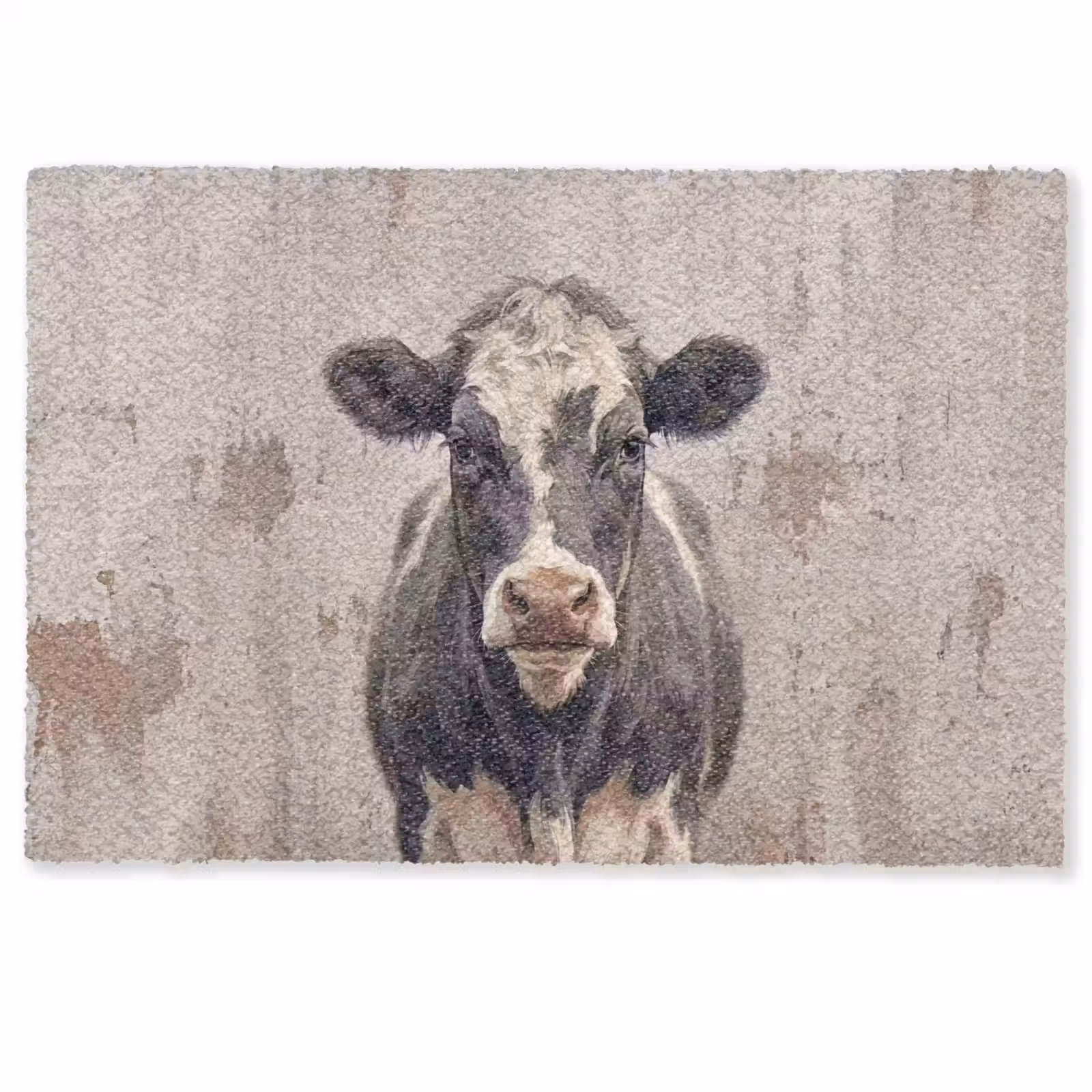 Deurmat - Koe - Portret - Dieren - Modern — 1