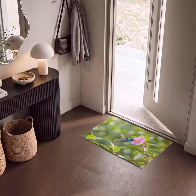 Deurmat - Kolibrie - Bloem - Natuur - Groen — 8