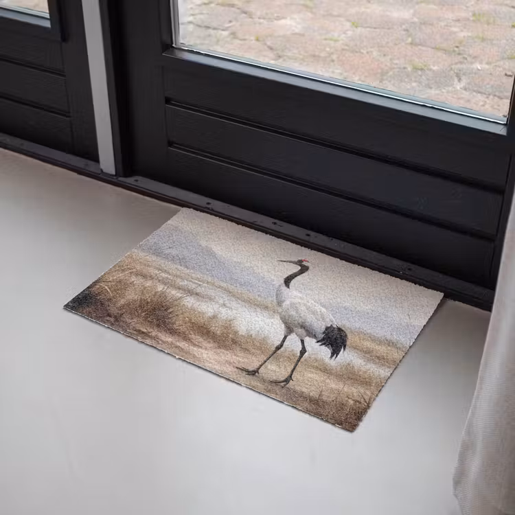 Deurmat - Kraanvogel - Natuur - Realistisch — 2