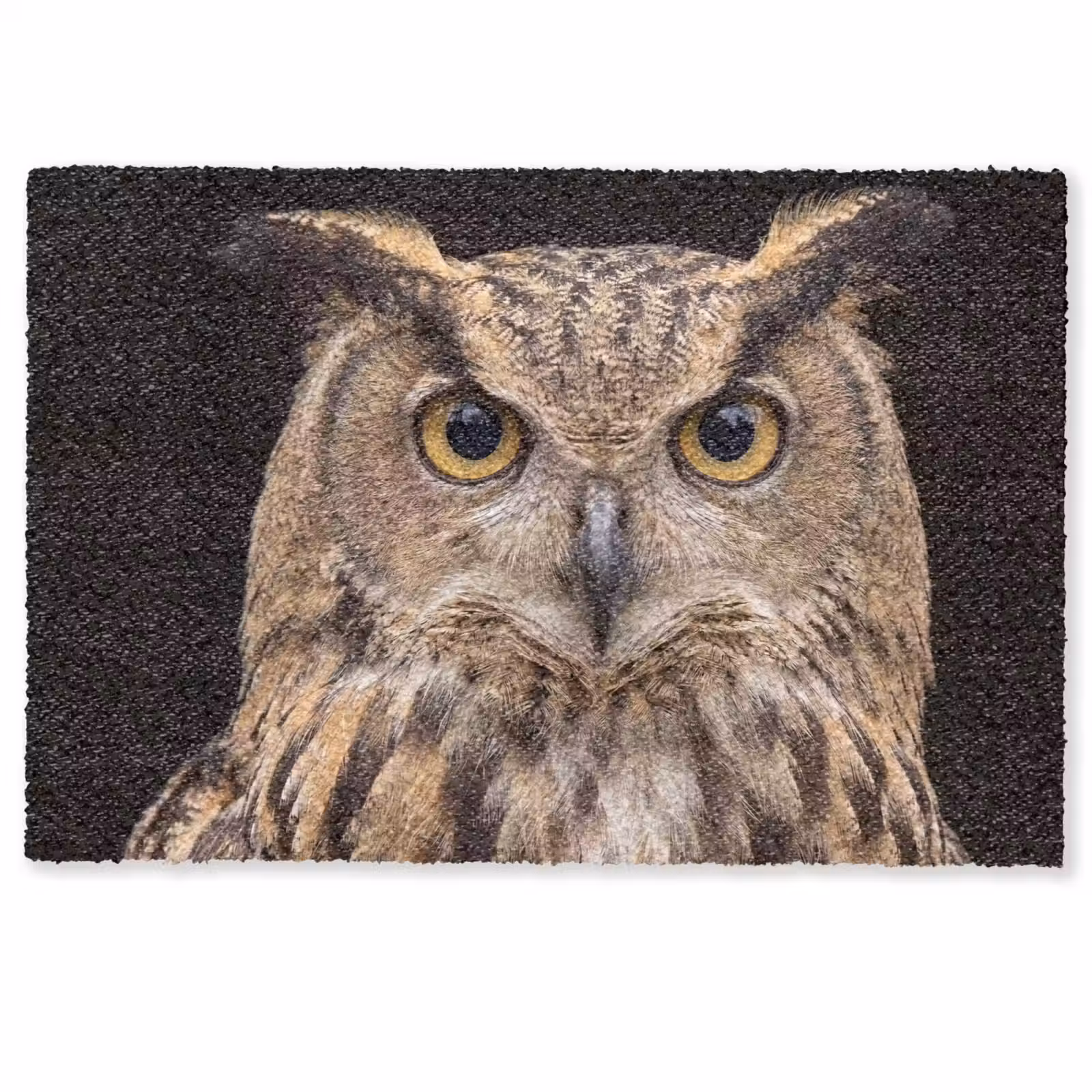 Deurmat - Oehoe - Uil - Portret - Bruin — 1
