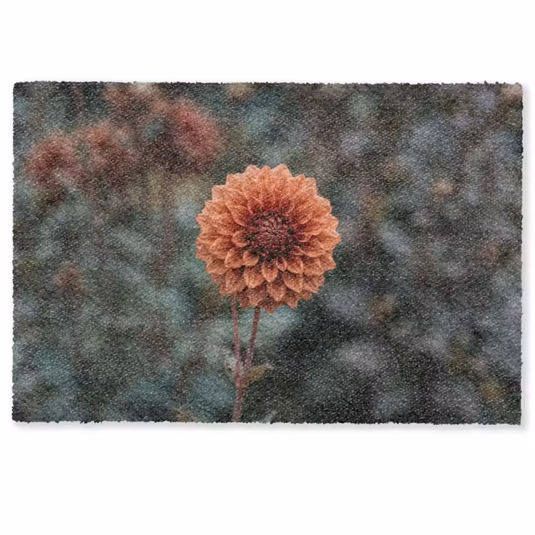 Deurmat - Dahlia - Bloem - Natuur - Sfeervol — 1