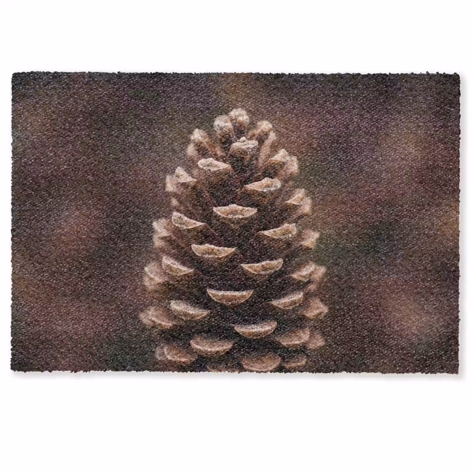 Deurmat - Dennenappel - Bos - Herfst - Bruin - Sfeervol — 1