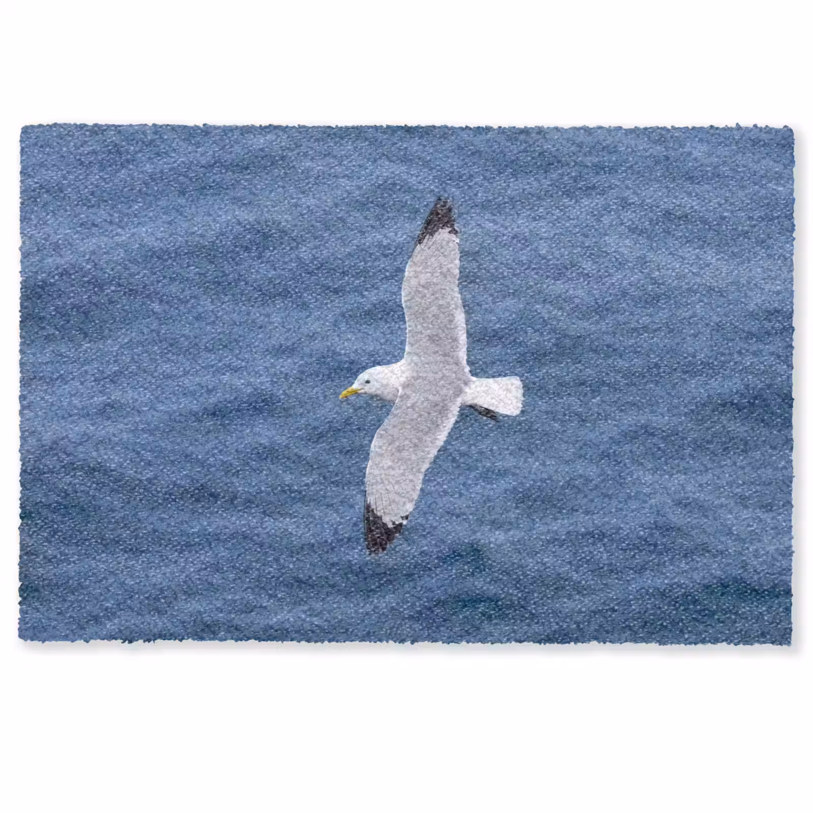 Deurmat - Zeemeeuw - Oceaan - Blauw — 1