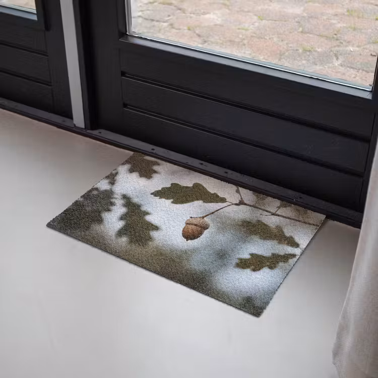 Deurmat - Eikel - Eikenblad - Bos - Herfst - Natuur — 2
