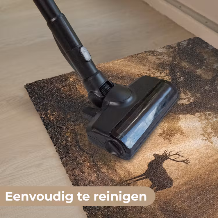 Deurmat - Hert - Bos - Mistig - Natuur - Goud — 9