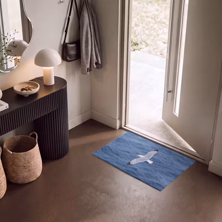 Deurmat - Zeemeeuw - Oceaan - Blauw — 8