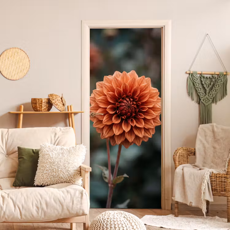 Deursticker - Dahlia - Bloem - Natuur - Sfeervol — 4