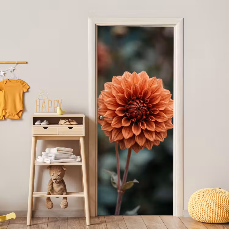 Deursticker - Dahlia - Bloem - Natuur - Sfeervol — 6