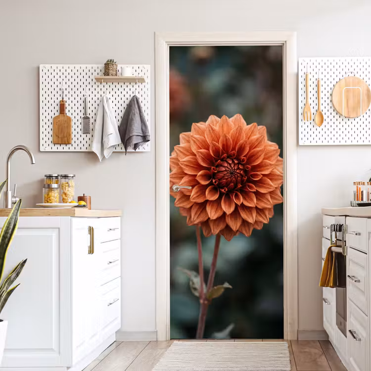 Deursticker - Dahlia - Bloem - Natuur - Sfeervol — 7