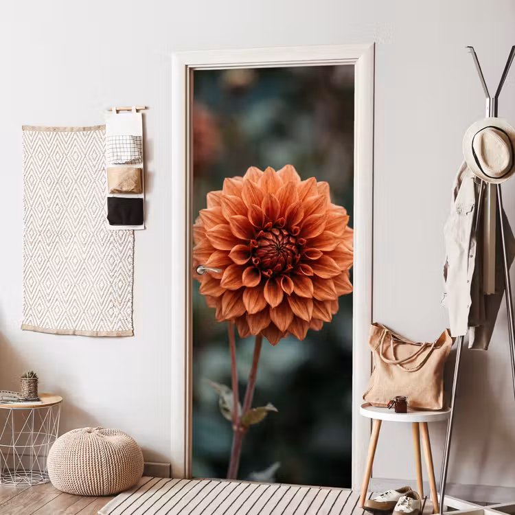 Deursticker - Dahlia - Bloem - Natuur - Sfeervol — 8