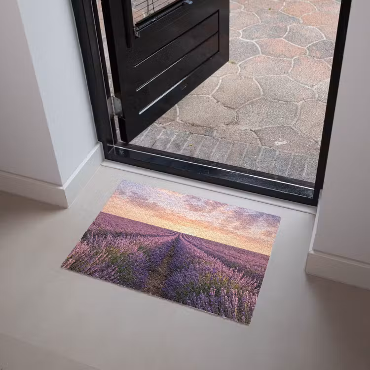 Deurmat - Landschap - Lavendelveld - Paars — 4