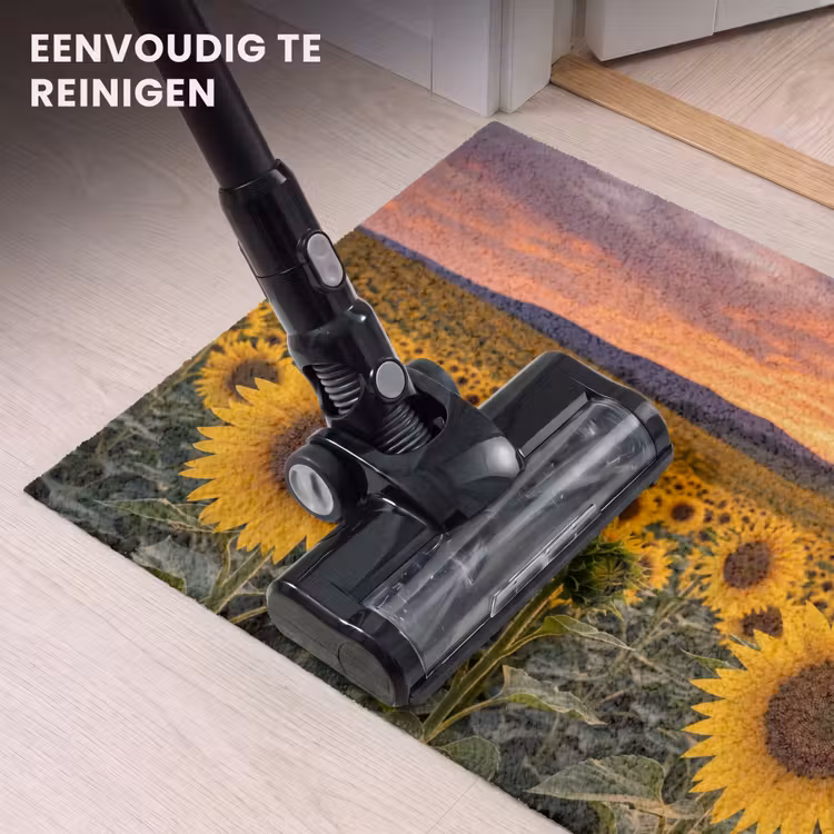 Deurmat - Zonnebloemen - Heuvellandschap - Geel — 9