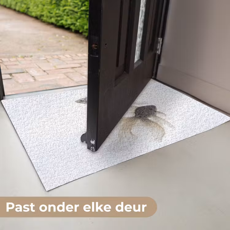 Deurmat - Goudvissen - Modern - Wit — 7