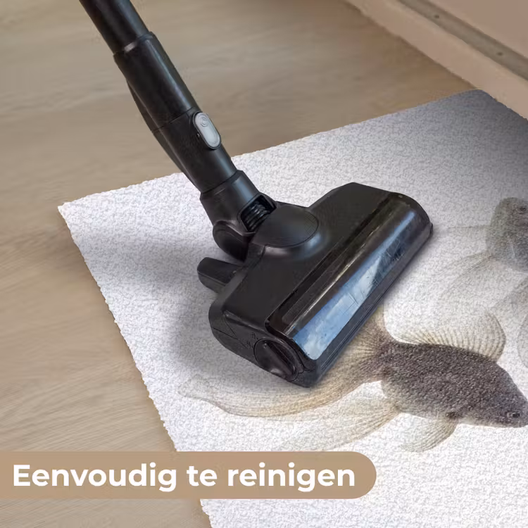 Deurmat - Goudvissen - Modern - Wit — 9