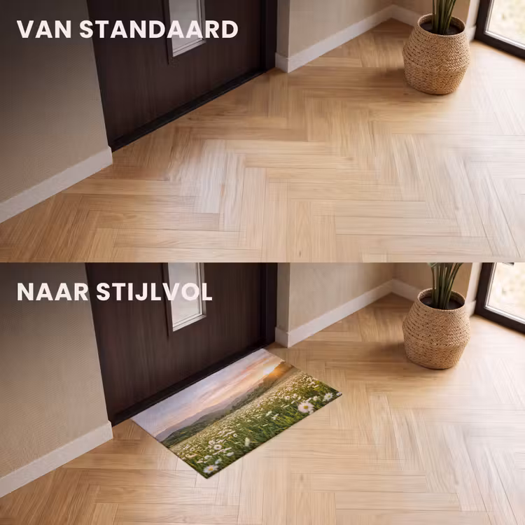 Deurmat - Madelief - Veld - Heuvels - Groen — 3