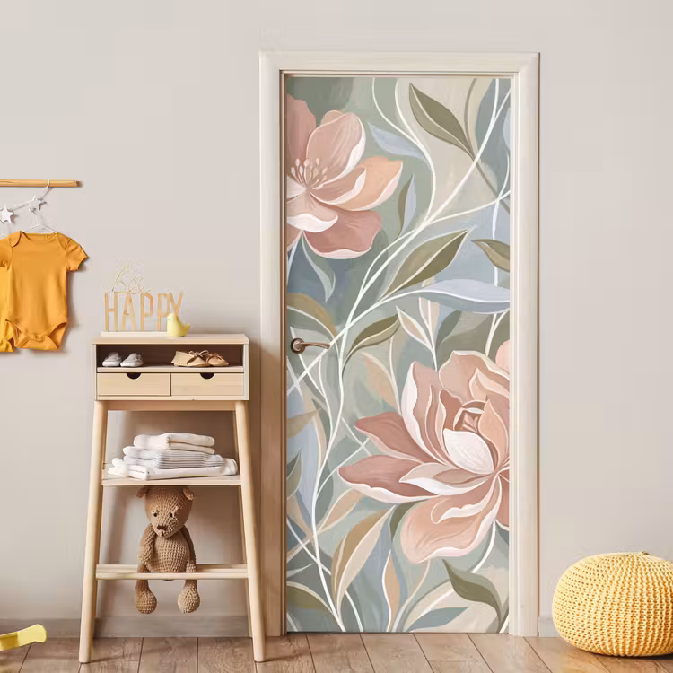 Deursticker - Elegant - Romantiek - Roze — 6
